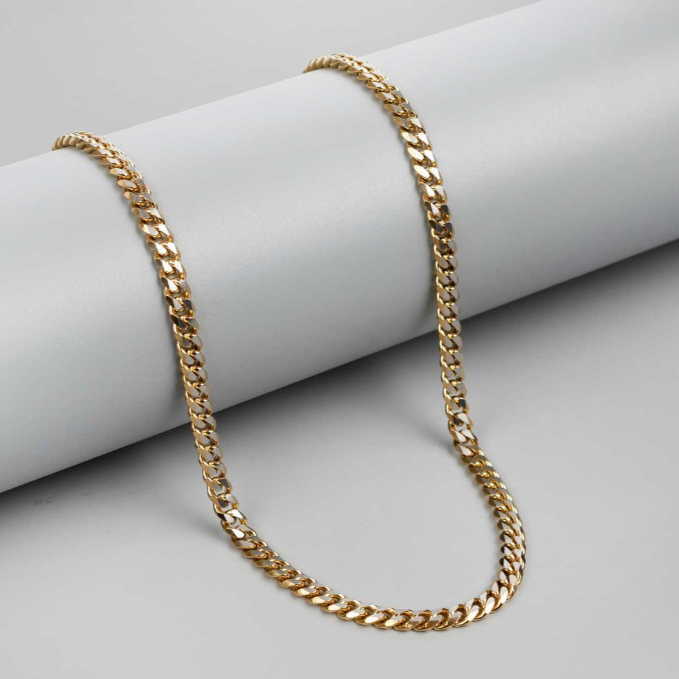 AILAR JEWEL's DuraGold Luxe Premium – Sleek Cuban Edition.